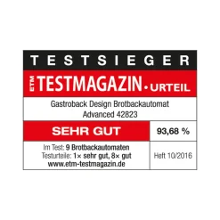 Design Brotbackautomat Advanced