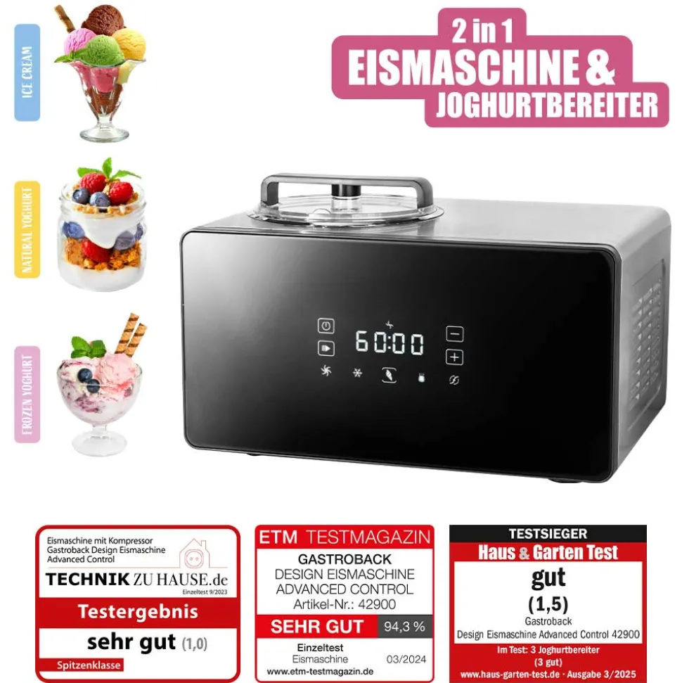 Design Eismaschine Advanced Control