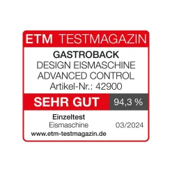 Design Eismaschine Advanced Control