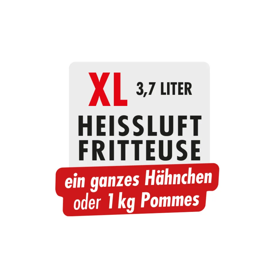 Design Heißluftfritteuse Air Pro