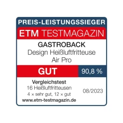 Design Heißluftfritteuse Air Pro