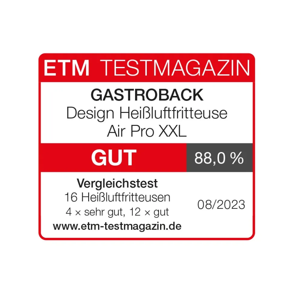 Design Heißluftfritteuse Air Pro XXL