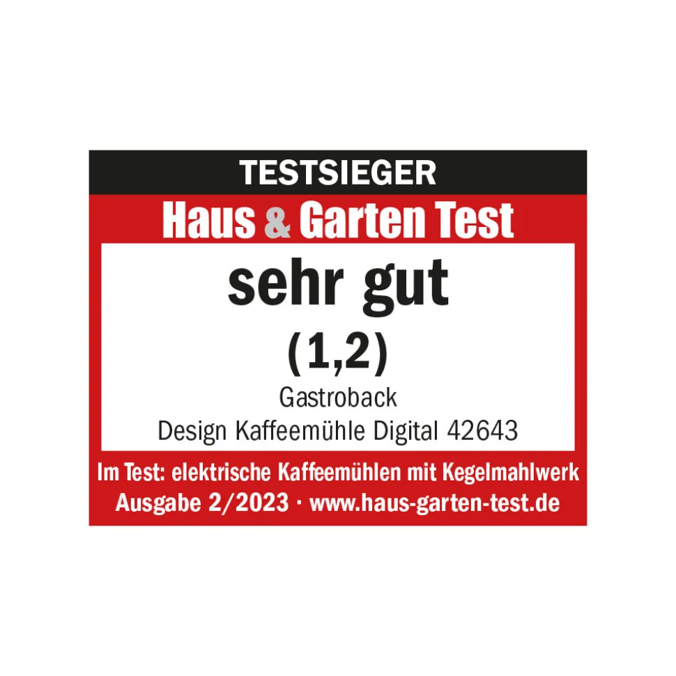 Design Kaffeemühle Digital