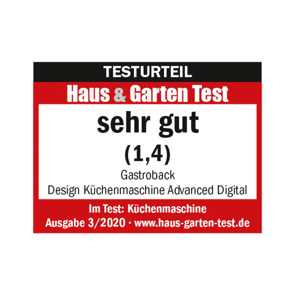 Design Küchenmaschine Advanced Digital inkl. Pasta