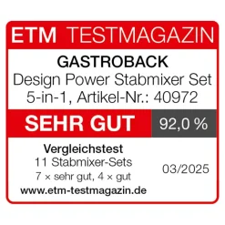 Design Power Stabmixer Set 5-in-1