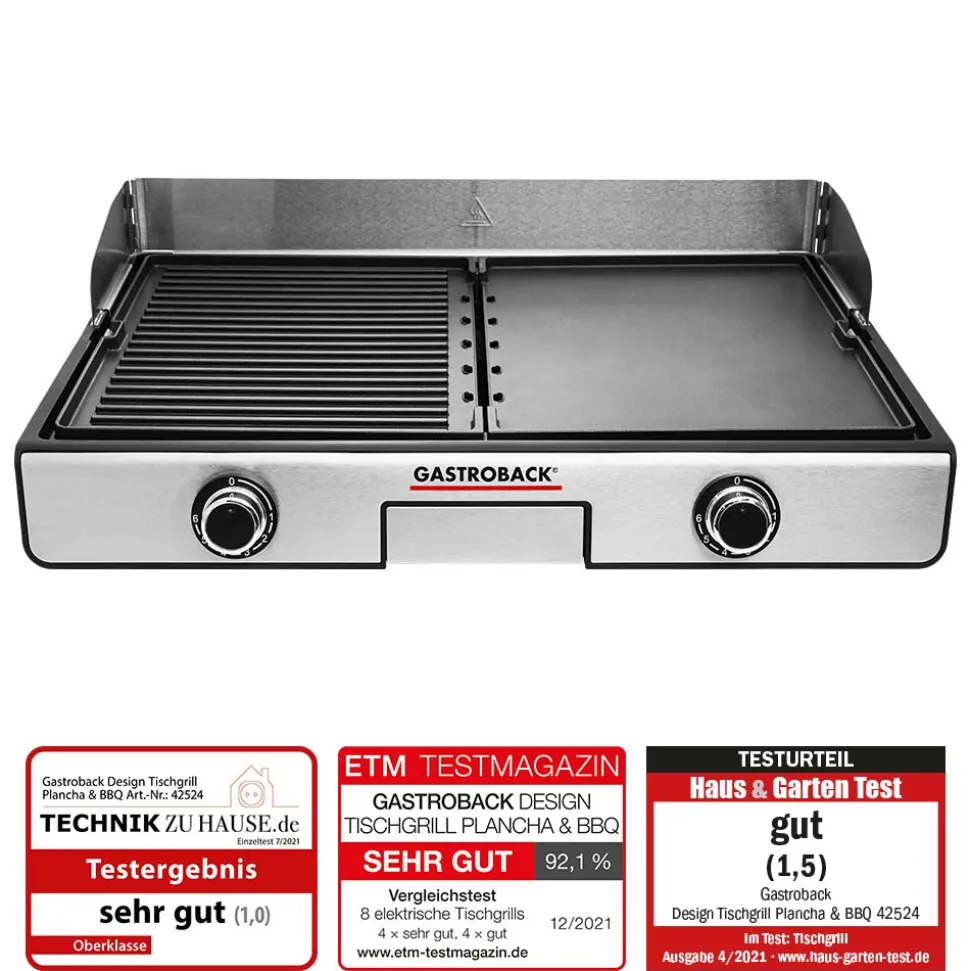 Design Tischgrill Plancha & BBQ