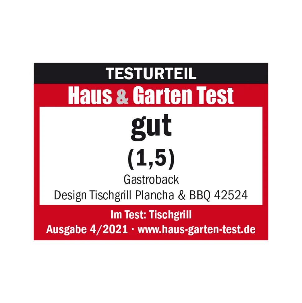 Design Tischgrill Plancha & BBQ