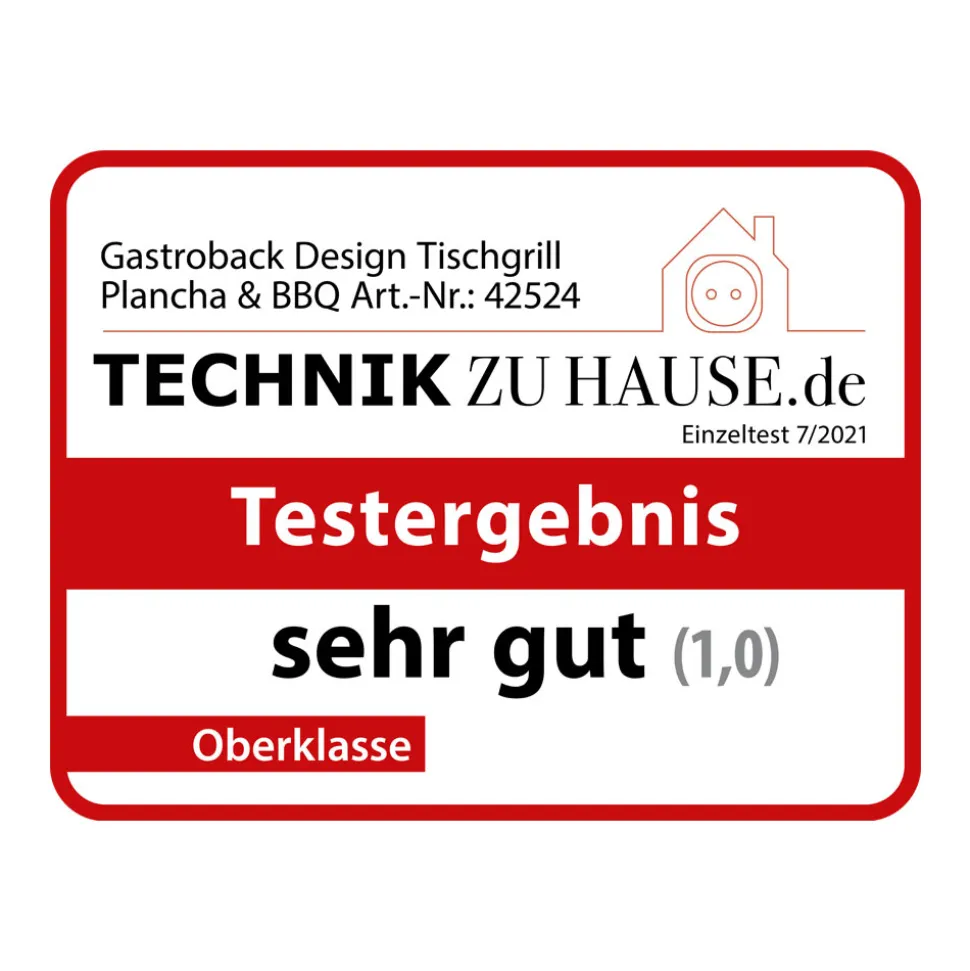 Design Tischgrill Plancha & BBQ