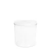 Dose 3,5 l, Dose glasklar,Deckel weiß GKC 3,5