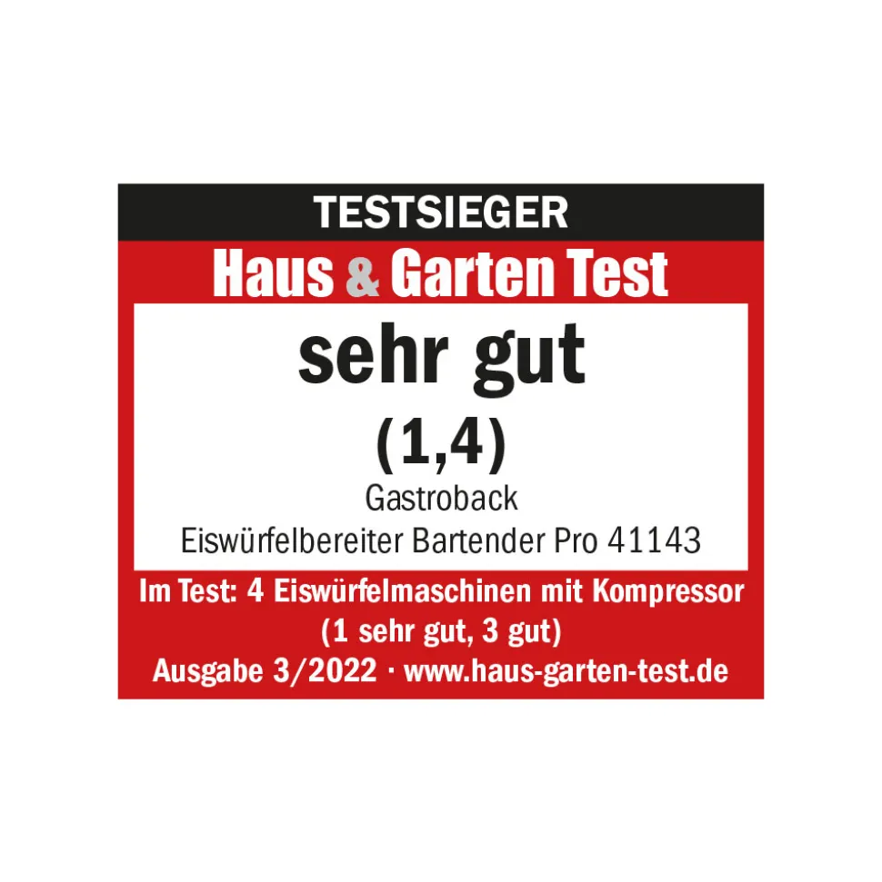 Eiswürfelbereiter Bartender Pro