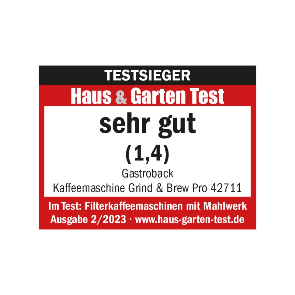 Kaffeemaschine Grind & Brew Pro