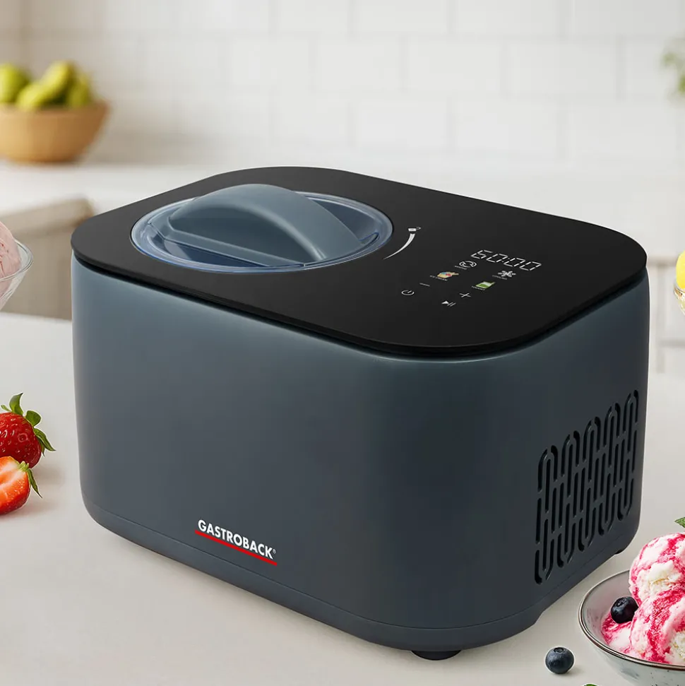 Mini Gelateria 2-in-1 Kompressor-Eismaschine 1 l