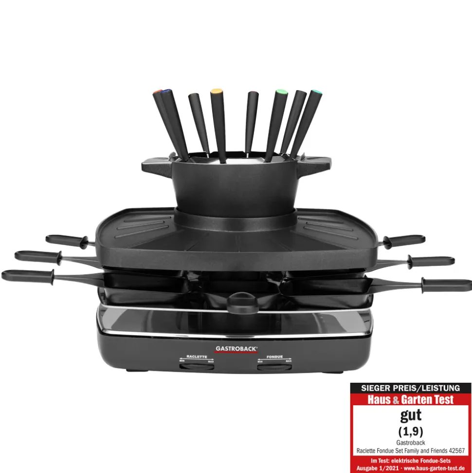 Raclette Fondue Set Family and Friends